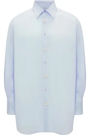 J.W.Anderson Anchor-embroidered cotton shirt