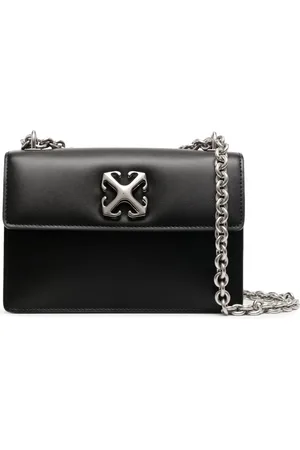 OFF-WHITE Jitney 2.0 logo-plaque shoulder bag