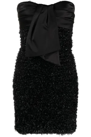 Balmain Metallic tweed minidress