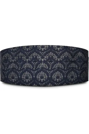 Etro Jacquard silk-blend cummerbund