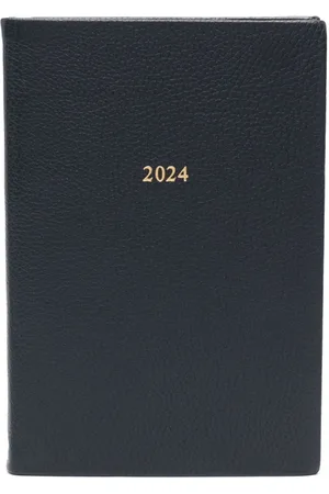 ASPINAL OF LONDON 2024 A5 leather diary