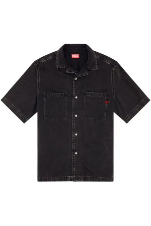 Diesel D-Paroshort short-sleeved denim shirt