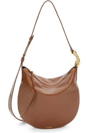 Jil Sander Small Moon leather shoulder bag