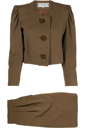 Saint Laurent Single-breasted skirt suit