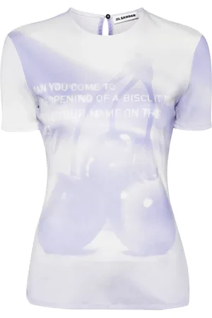 Jil Sander Graphic-print jersey T-shirt