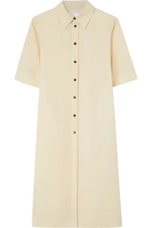 Jil Sander Wool gabardine long shirt