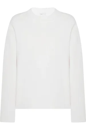ROSETTA GETTY Crew-neck double-face jumper
