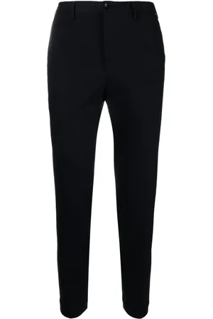 Incotex Cotton-blend tapered trousers
