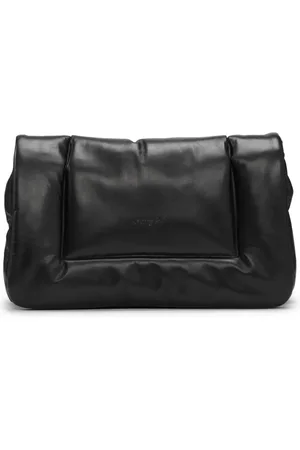 MARSÈLL Cornice leather clutch bag