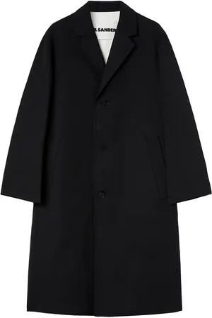 Jil Sander Notched-lapel single-breasted coat