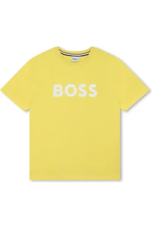 HUGO BOSS Logo-print cotton T-shirt