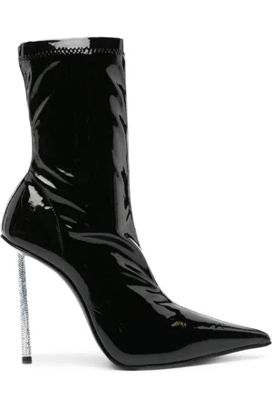 LE SILLA Bella 120mm patent ankle boots