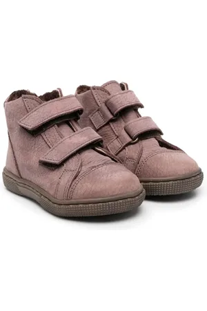 PèPè High-top touch-strap sneakers