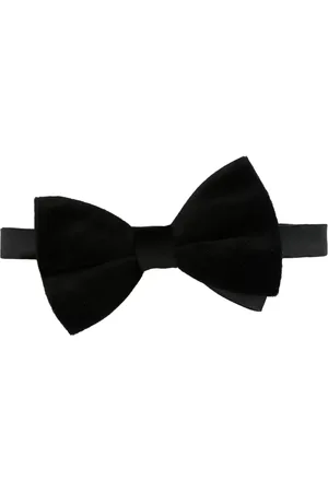 Fursac Adjustable velvet bow tie