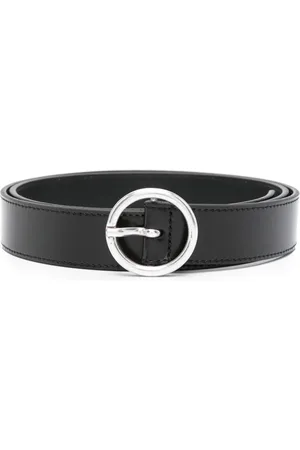Fursac Tonal-stitching leather belt