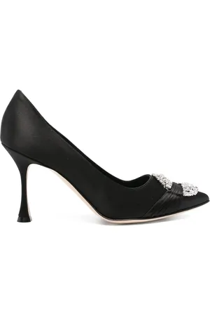 Manolo Blahnik Maida 90mm suede pumps