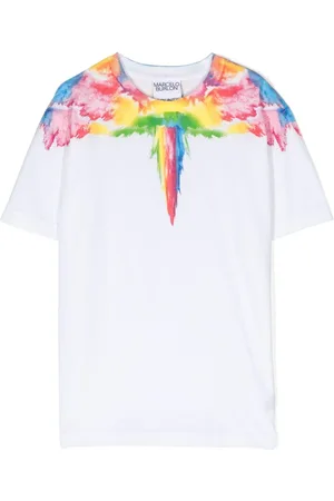 MARCELO BURLON Wings-print organic-cotton T-shirt