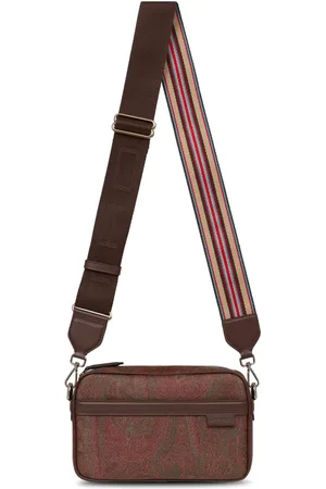 Etro Mini paisley-print camera bag