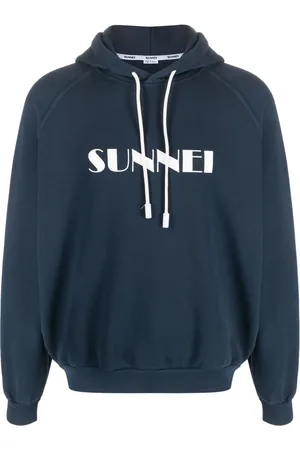 SUNNEI Logo-print cotton hoodie