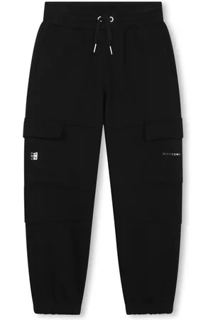4G belted slim nylon pants in black - Givenchy