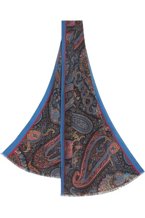 Etro Paisley-print silk scarf