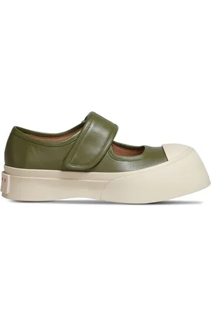 Marni Pablo Mary Jane leather sneakers