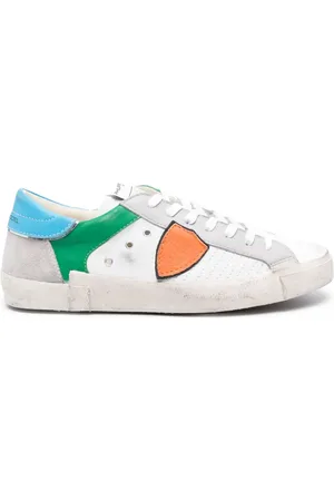 Philippe model Paris logo-patch sneakers