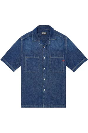 Diesel D-Paroshort short-sleeved denim shirt