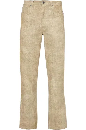 J.W.Anderson Leather straight-leg trousers