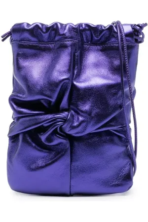 Hereu Ronet metallic bucket bag