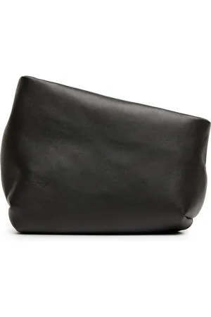 MARSÈLL Fanta asymmetric leather clutch bag