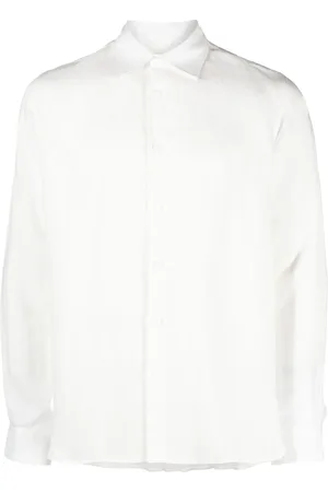 Orlebar Brown Justin pointed-collar linen shirt