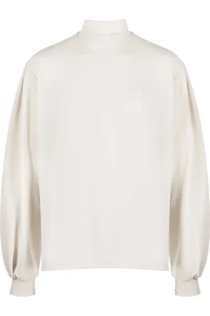 Random Identities Logo-embroidered cotton sweatshirt