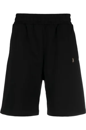 Palm Angels Monogram-appliqu� track shorts