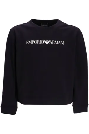 Emporio Armani Logo-print cotton sweatshirt