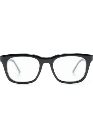 Moncler Two-tone wayfarer-frame glasses