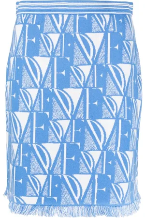 Diane von Furstenberg Alejandra monogram-jacquard miniskirt