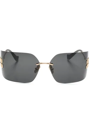 Miu Miu Runway rectangle-frame sunglasses