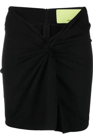 GAUGE81 Barina knot-detailing miniskirt