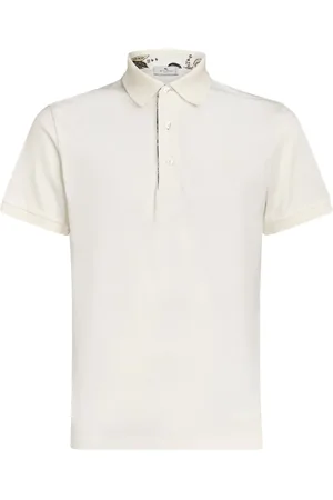 Etro Pegaso-embroidered cotton polo shirt