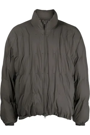 Post Archive Faction PAF Decorative-stitching puffer jacket
