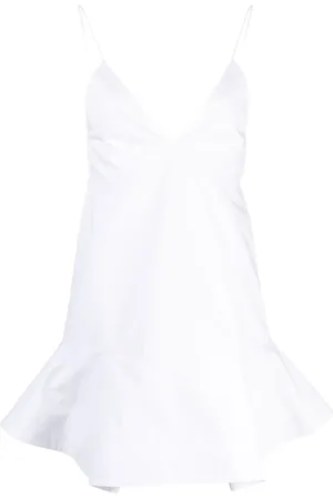 Khaite Archie cotton mini dress