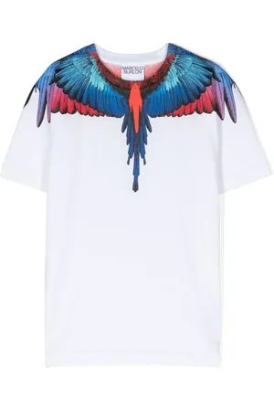 MARCELO BURLON Wings-print organic-cotton T-shirt