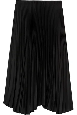 Jil Sander High-waist pleated midi skirt