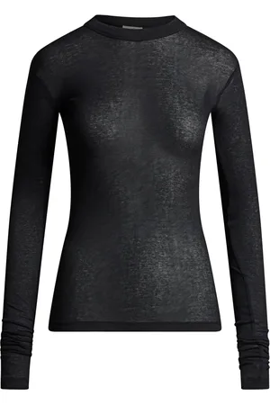 BITE Semi-sheer cotton T-shirt