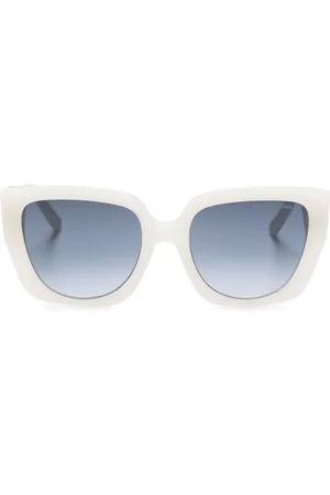 Marc By Marc Jacobs Square Sunglasses In Blue | ASOS