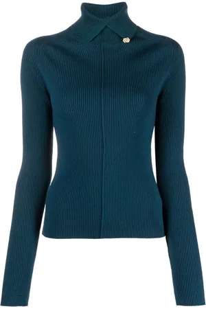 Lanvin Embellished rollneck jumper