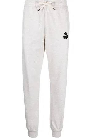 Marant Etoile Malona logo-flocked track pants
