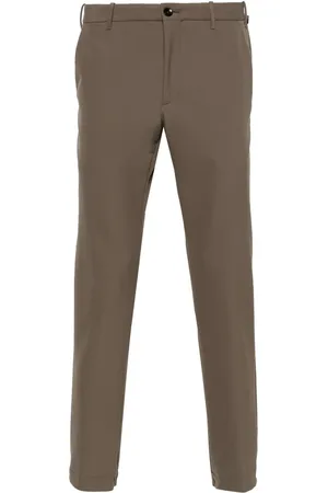 Incotex Mid-rise tapered trousers