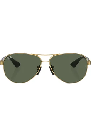 Ray-Ban Tinted-lenses pilot-frame sunglasses
